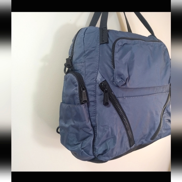 Co-Lab Grey Travel Bag Crossbody Backpack Multi-zipper - Picture 11 of 14